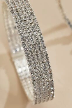Rhinestone Stretch Bracelet Set -Versona Shop 45420885 1