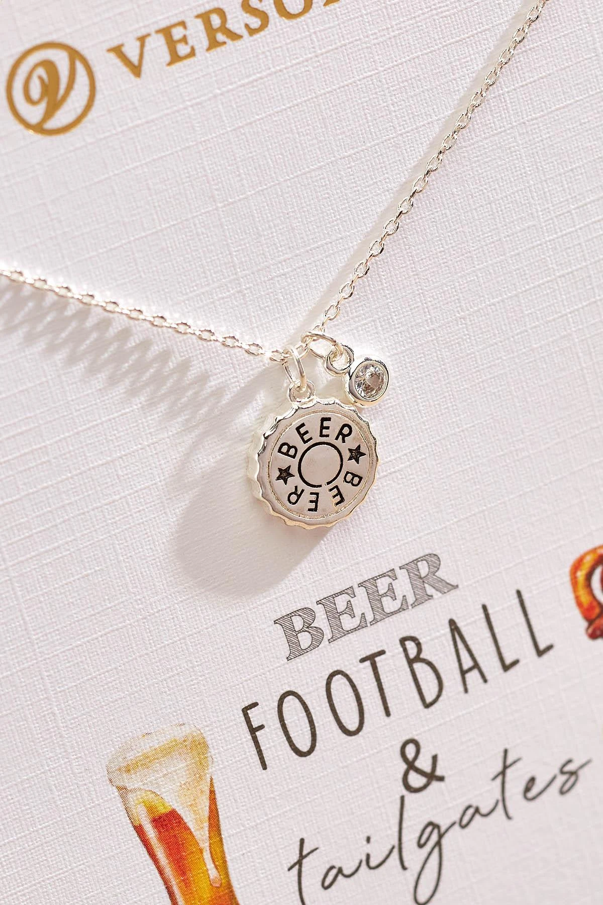 Fine Plated Bottle Cap Necklace 5 Fine Plated Bottle Cap Necklace - Image 3