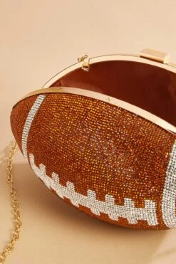 Rhinestone Football Crossbody -Versona Shop 45441631 2