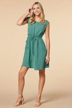 Teal With It Dress -Versona Shop 45471678 2
