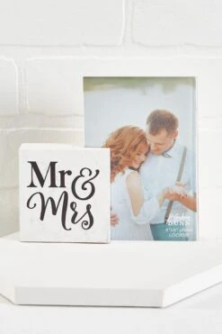 Mr And Mrs Photo Frame
